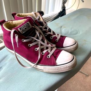 Chuck Taylors | size 11.5 Men | Burgundy
